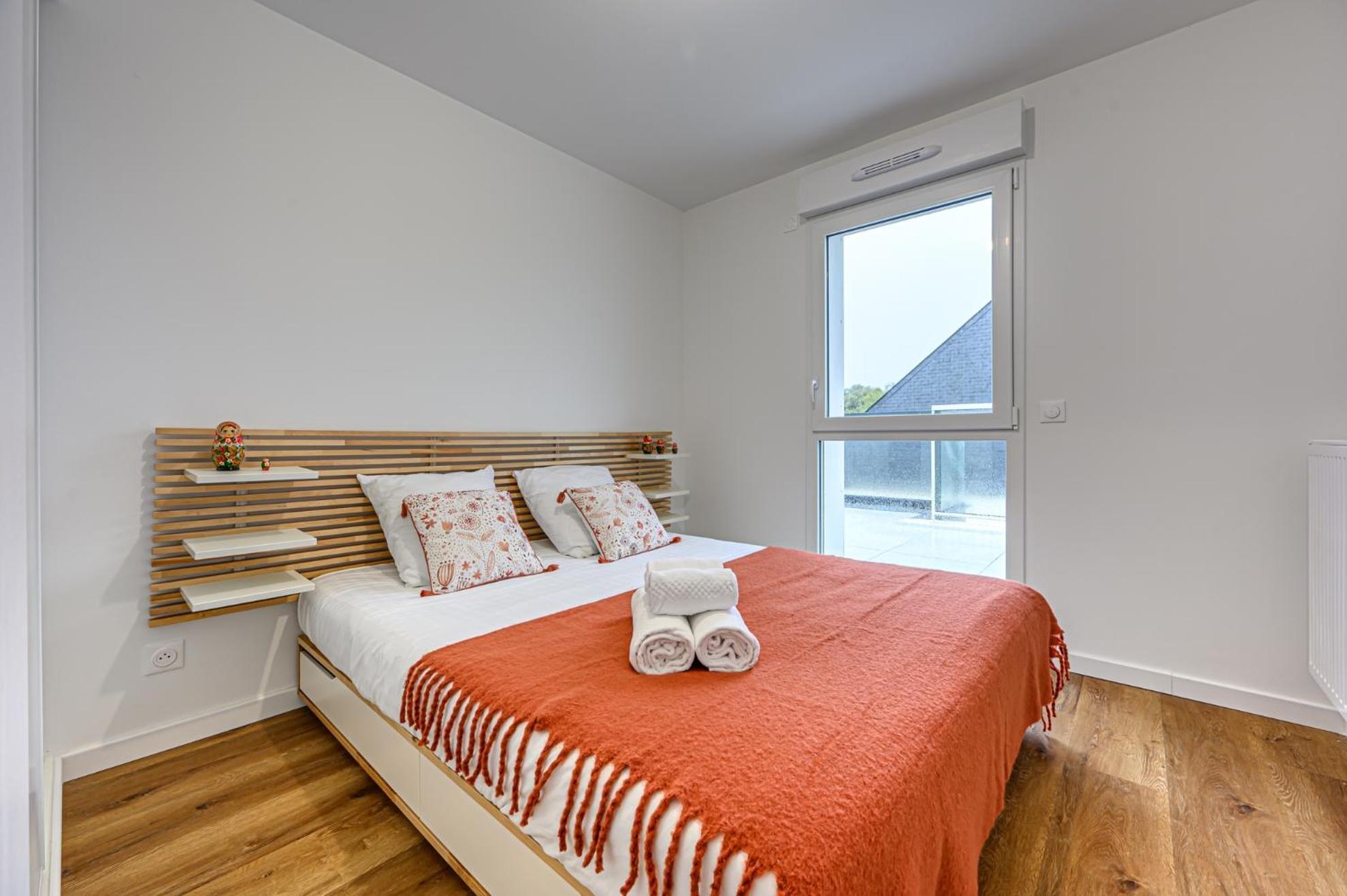 Apartmán Le Loarwenn - Bel Appt Avec Terrasse Et Parking Vannes Exteriér fotografie
